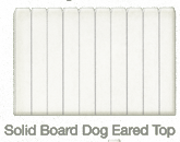 fencedogearedboard